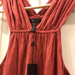 BCBGmaxazria Alison Asymmetric Tank top